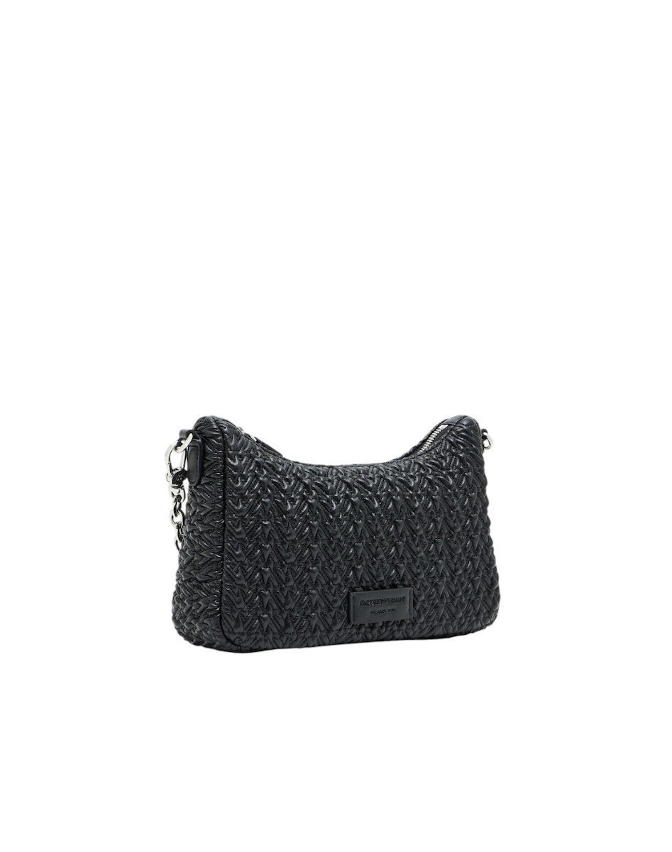 Bolso de mano efecto acolchado