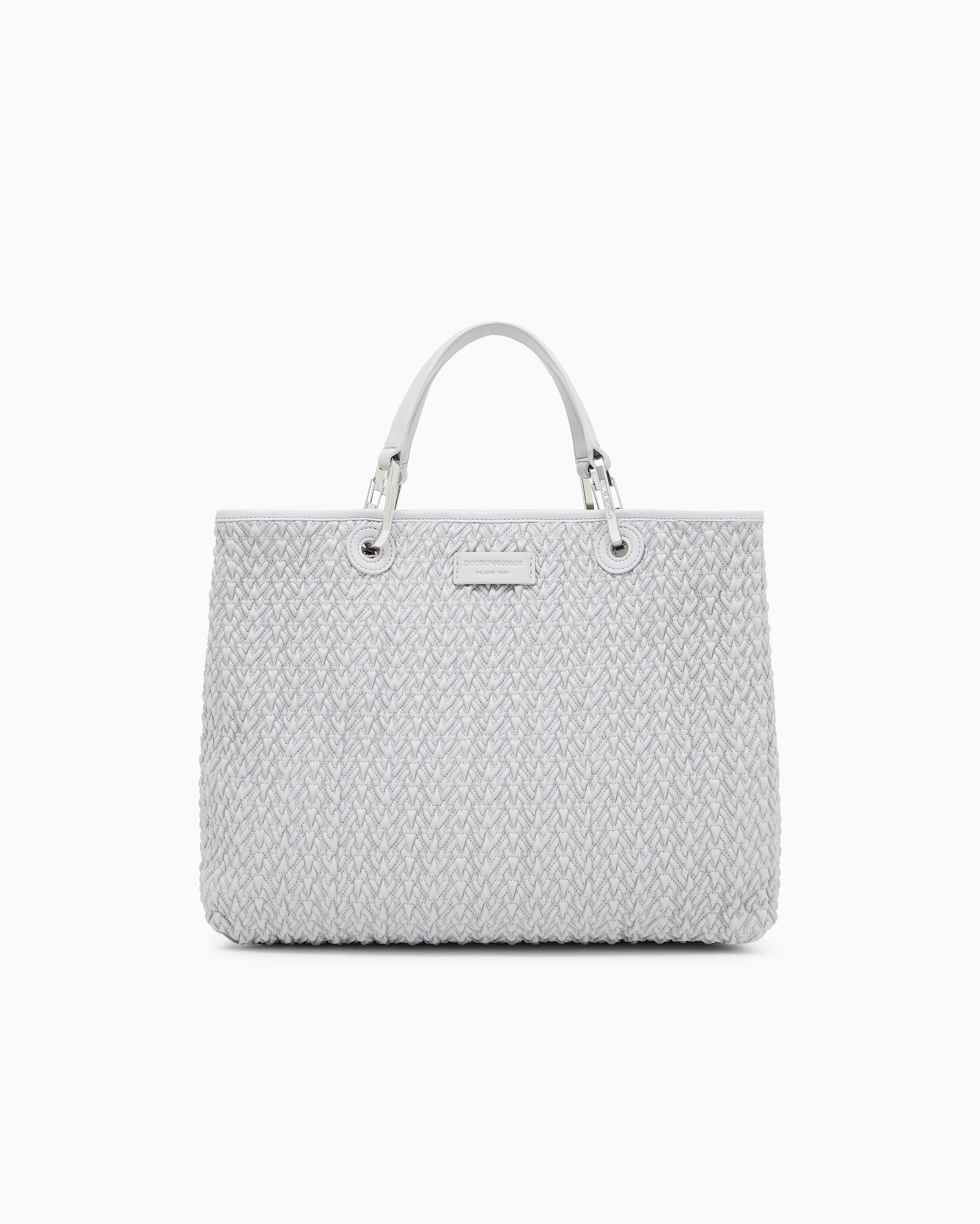 Bolso de compras efecto acolchado