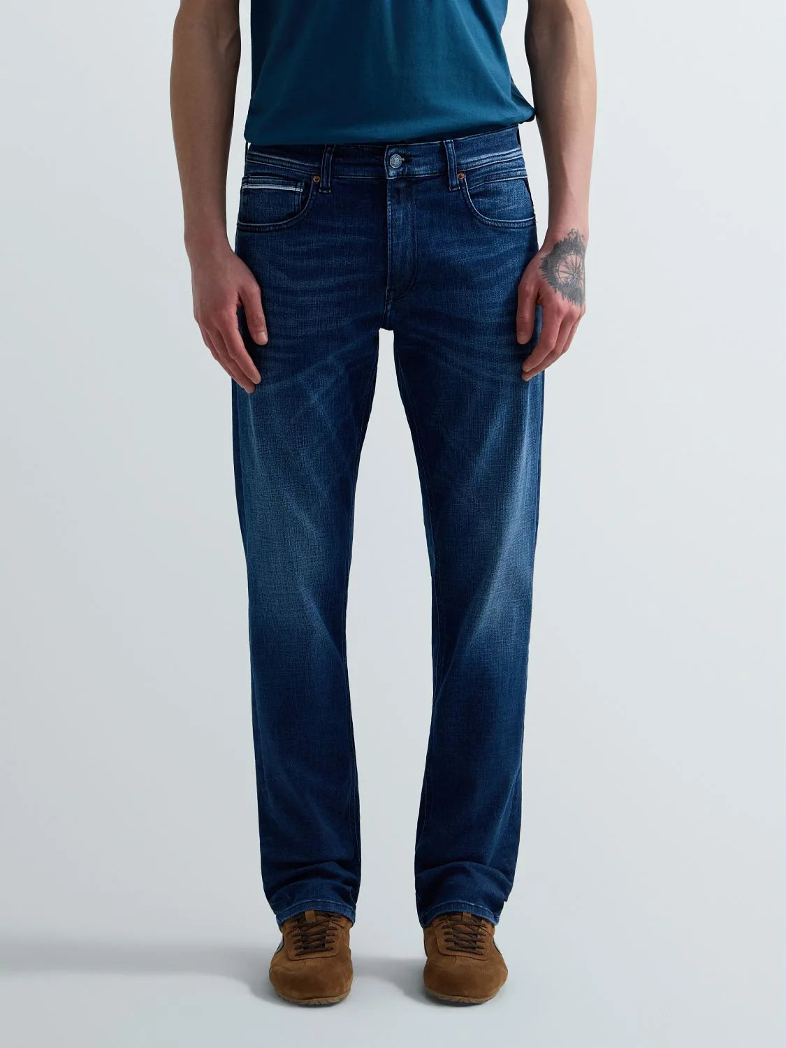 Vaqueros corte recto grover medium