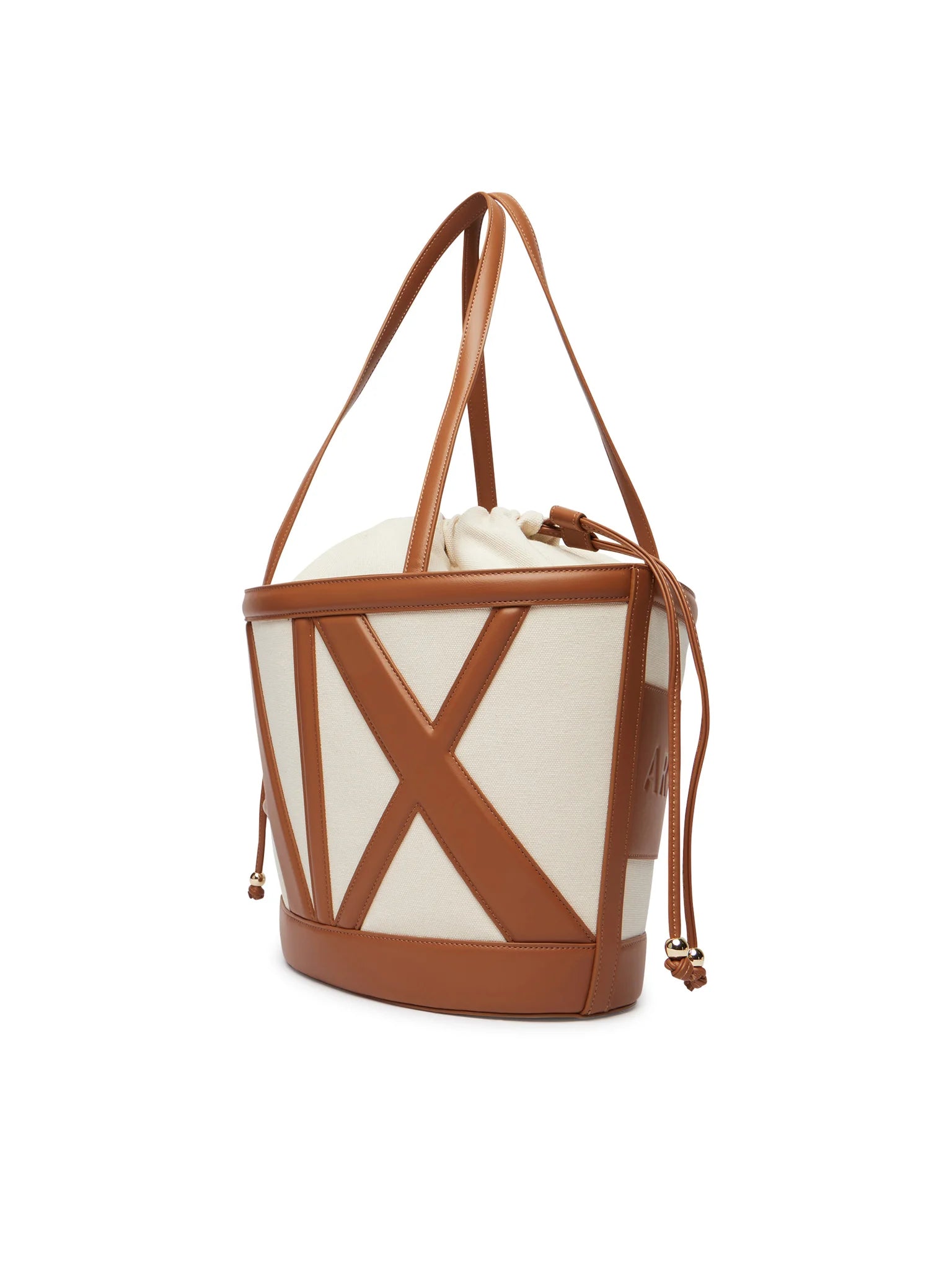 Bolsa saco grande en piel