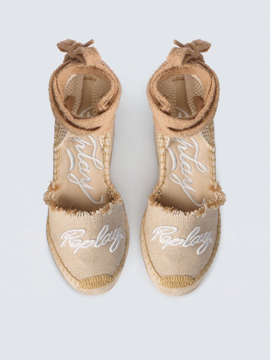Sandalias de cuña jess playa
