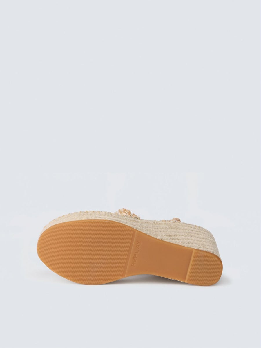 Sandalias de cuña jess playa