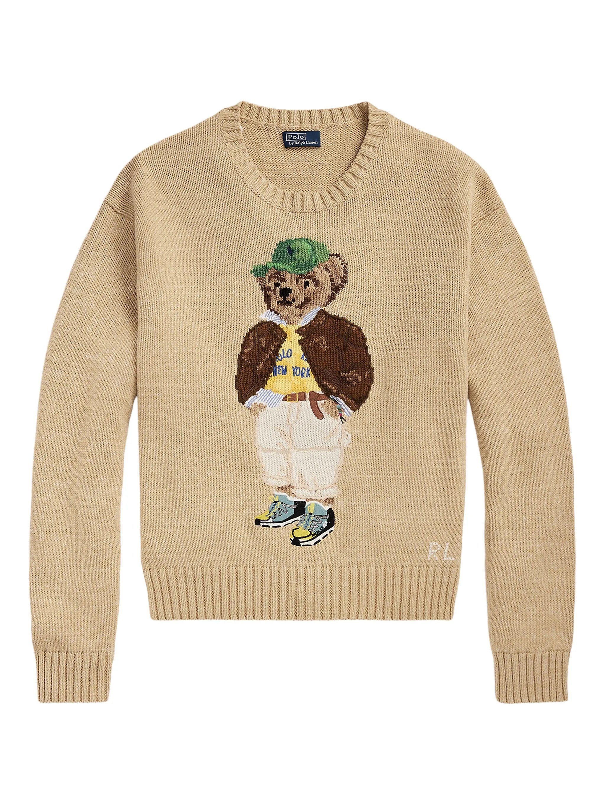 Jersey de intarsia Polo Bear