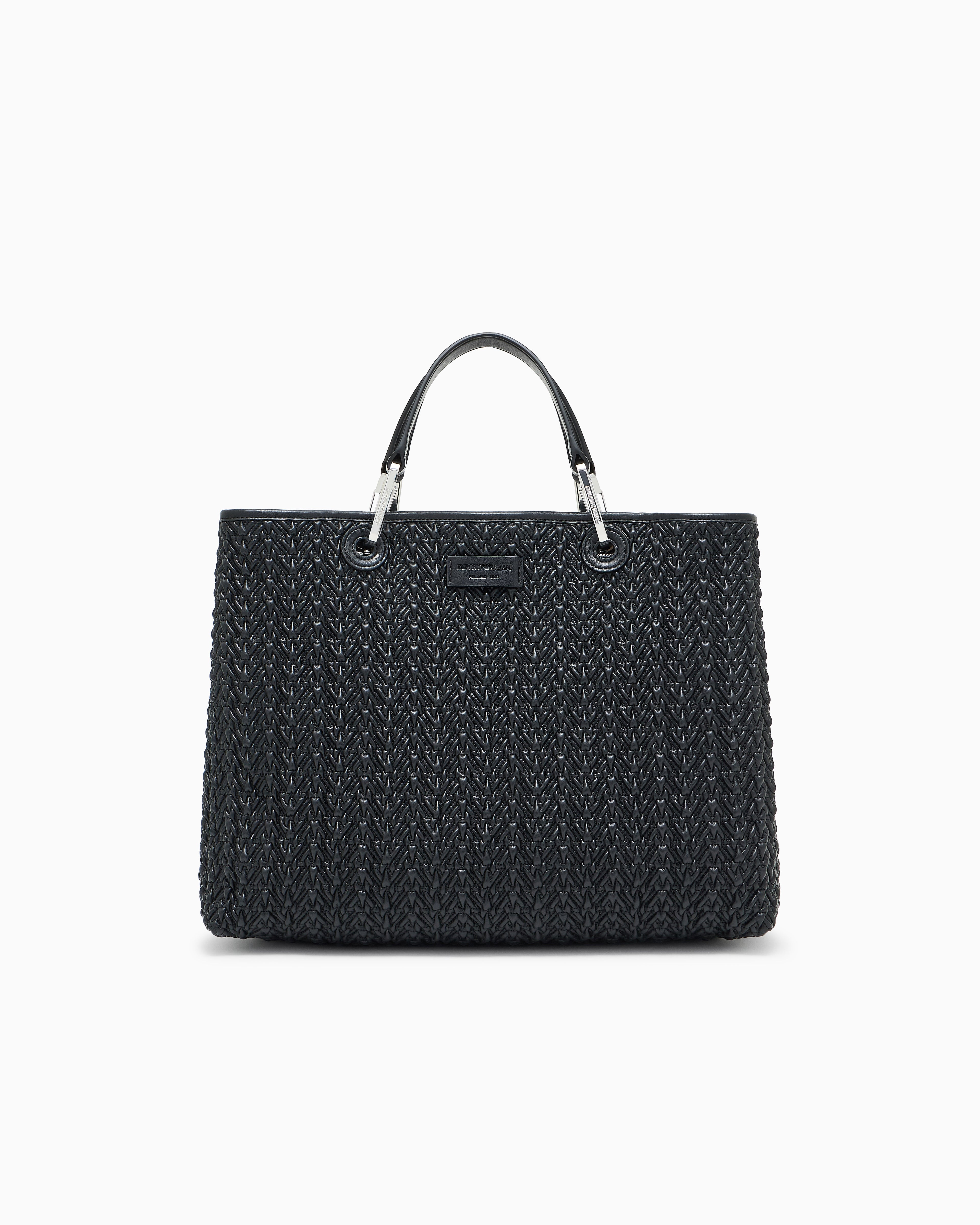 Bolso de compras efecto acolchado