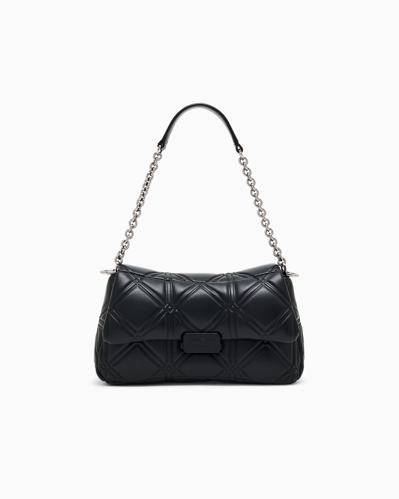 Bolso de hombro efecto napa