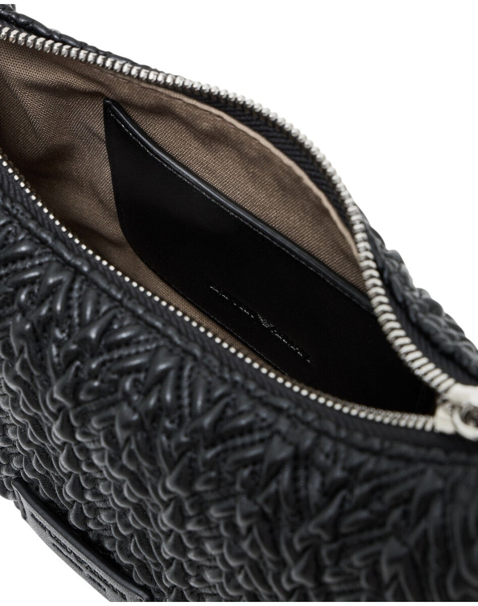 Bolso de mano efecto acolchado
