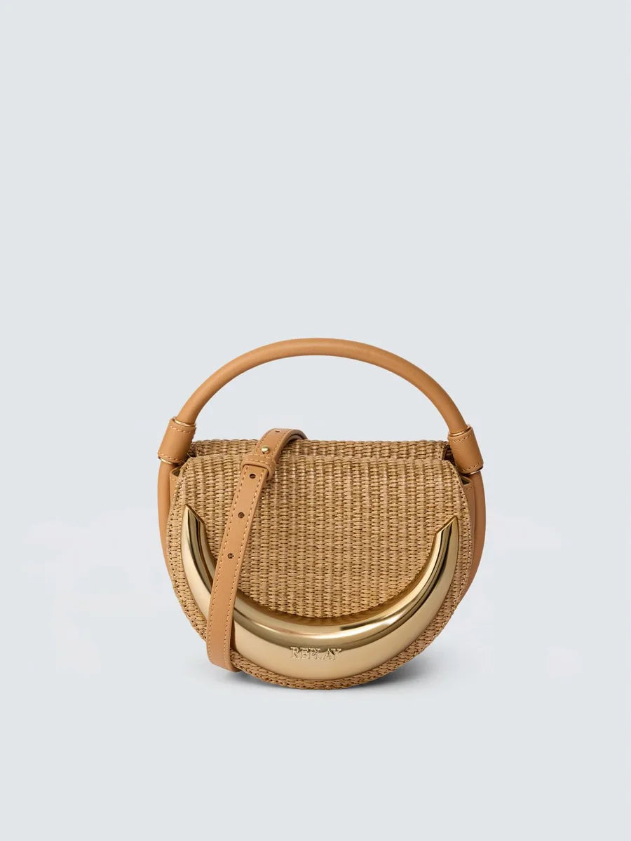 Bandolera Circular Rafia