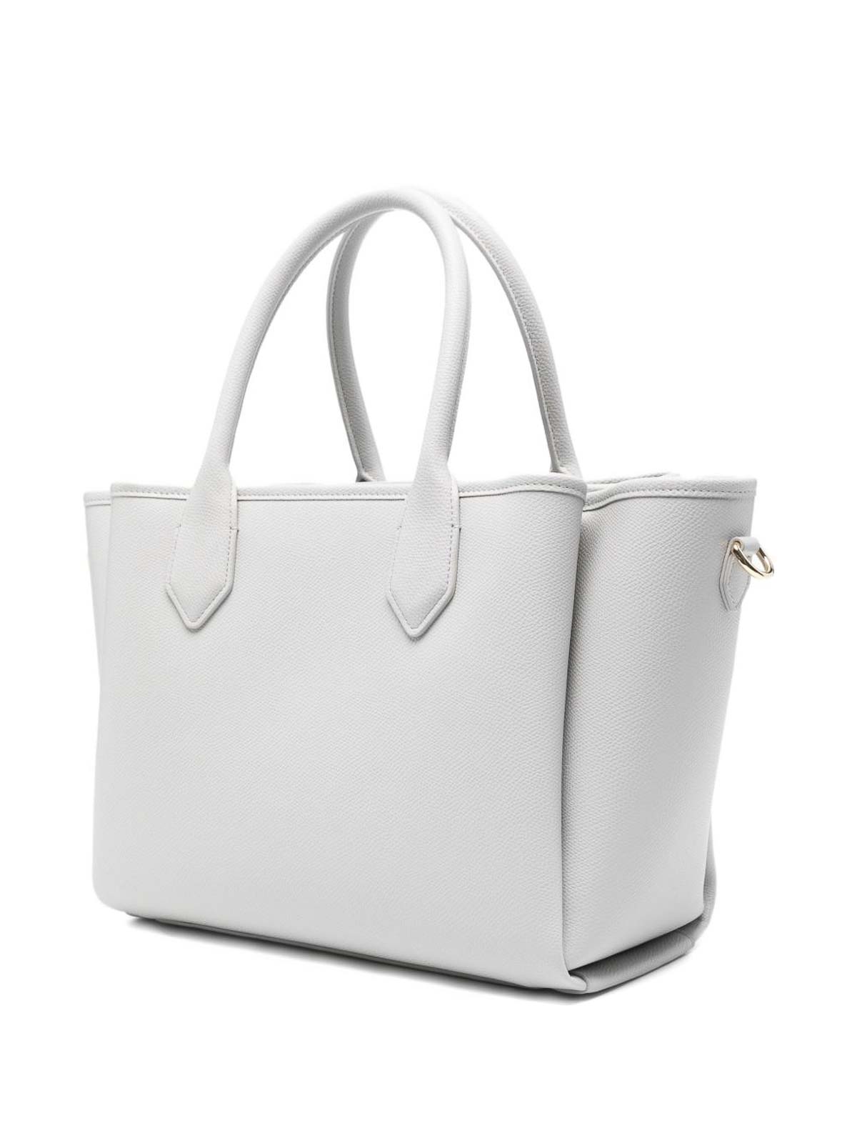 Bolso Shopper pequeño con acabado graneado
