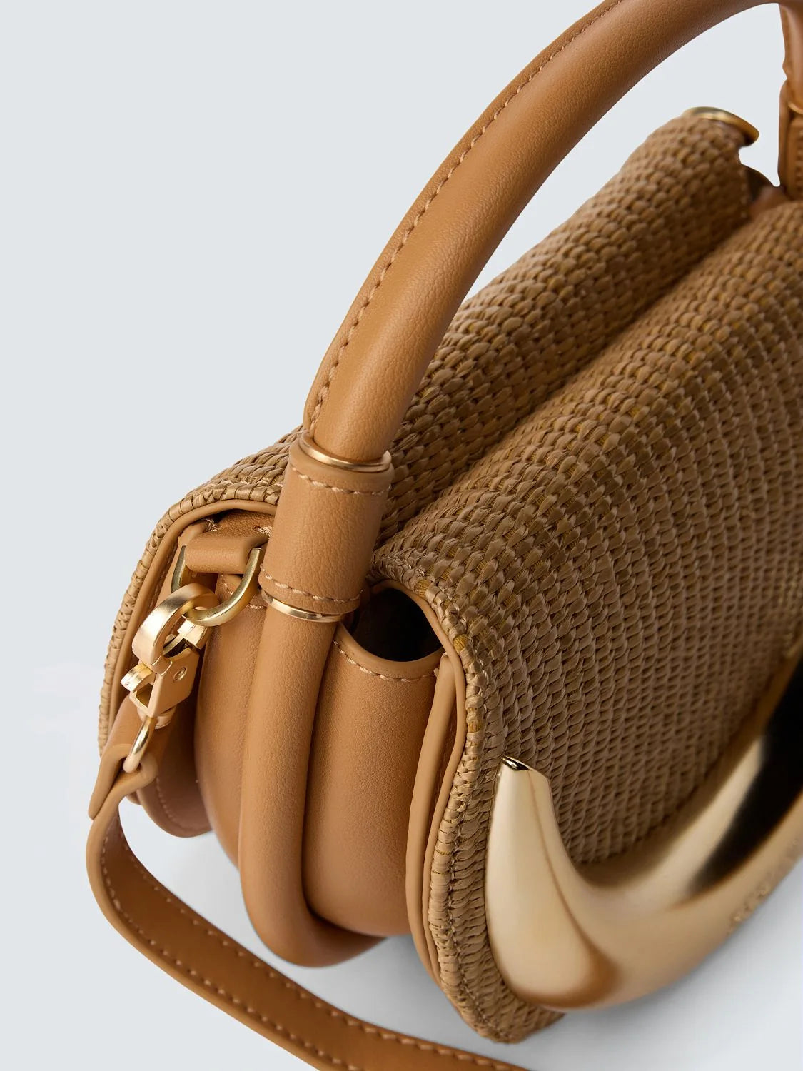 Bandolera Circular Rafia