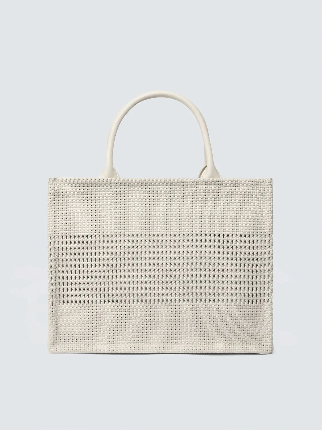 Bolso Shopper con efecto trenzado