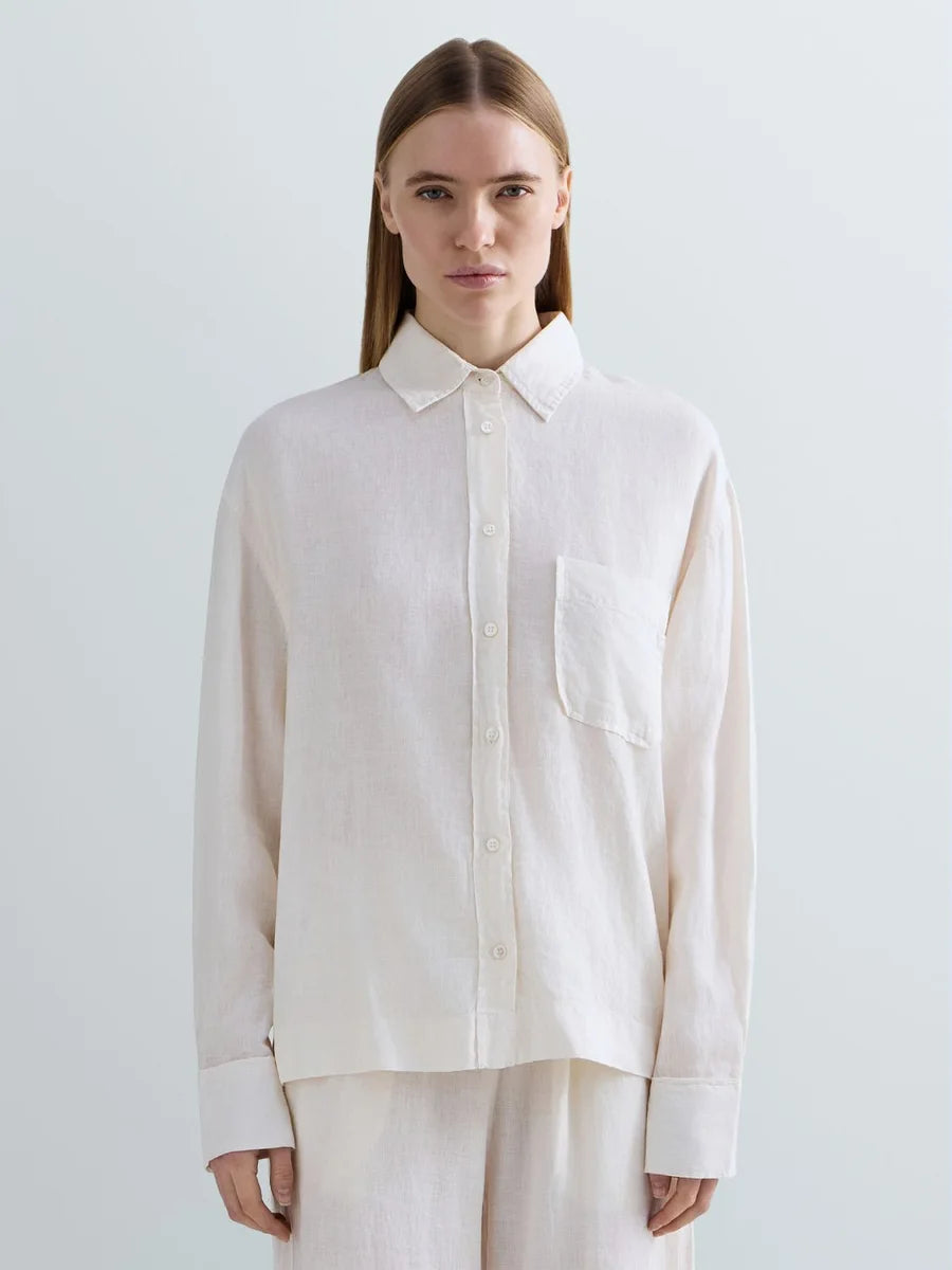Camisa Holgada de lino