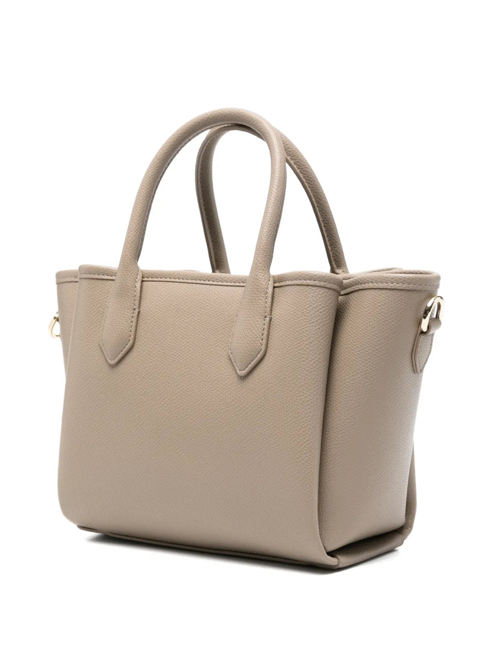 Bolso Shopper pequeño con acabado graneado