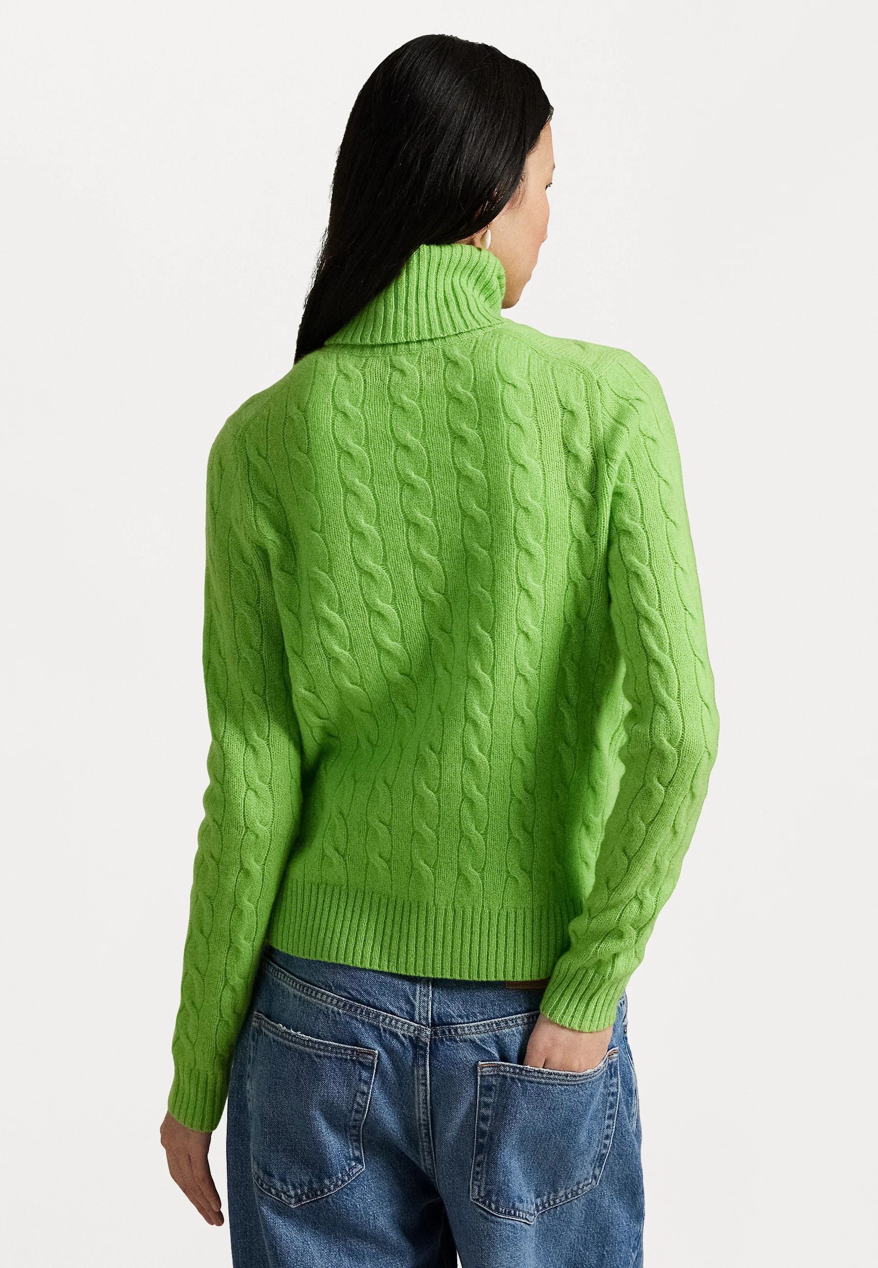 Jersey de punto cuello alto