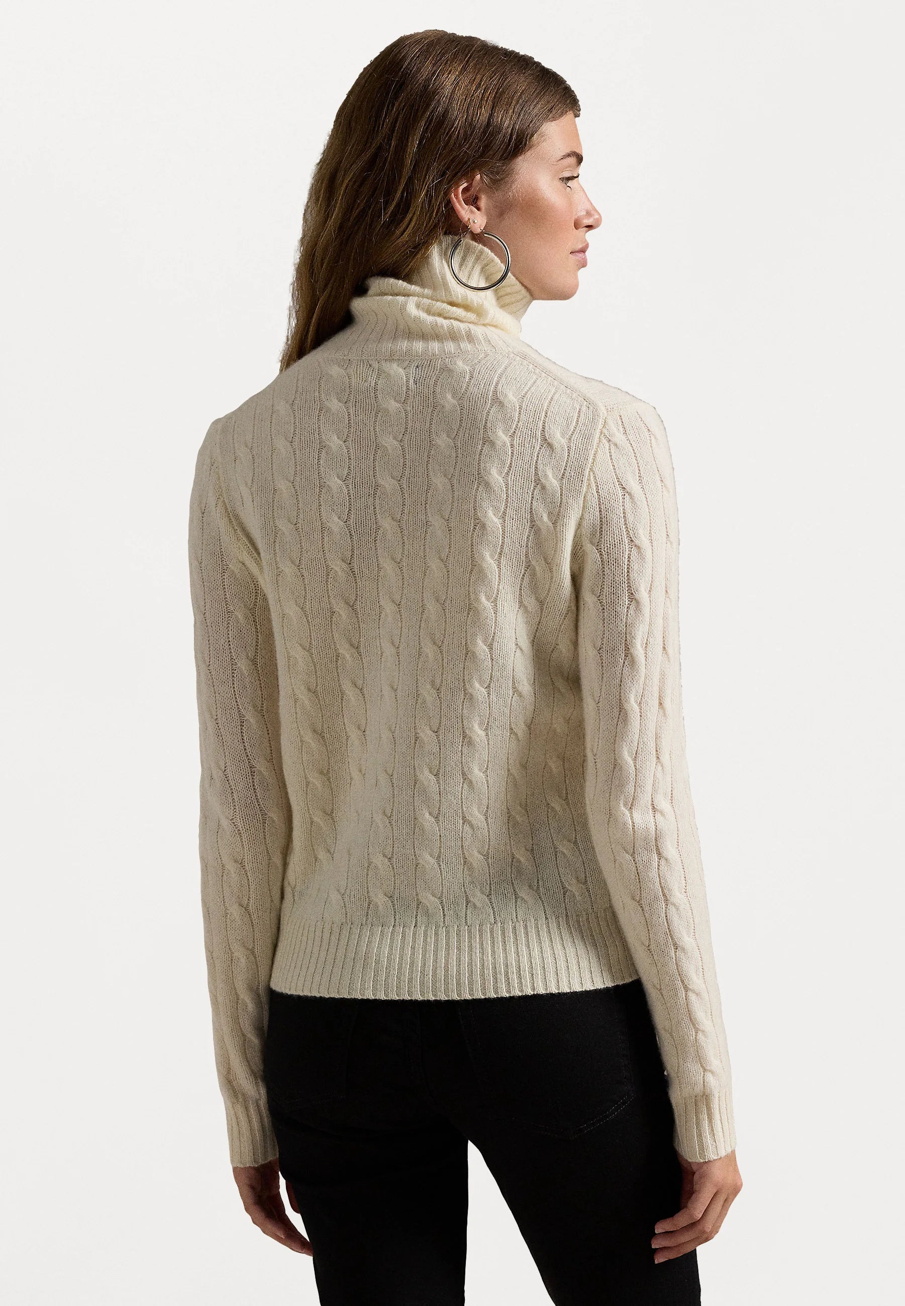 Jersey de punto cuello alto