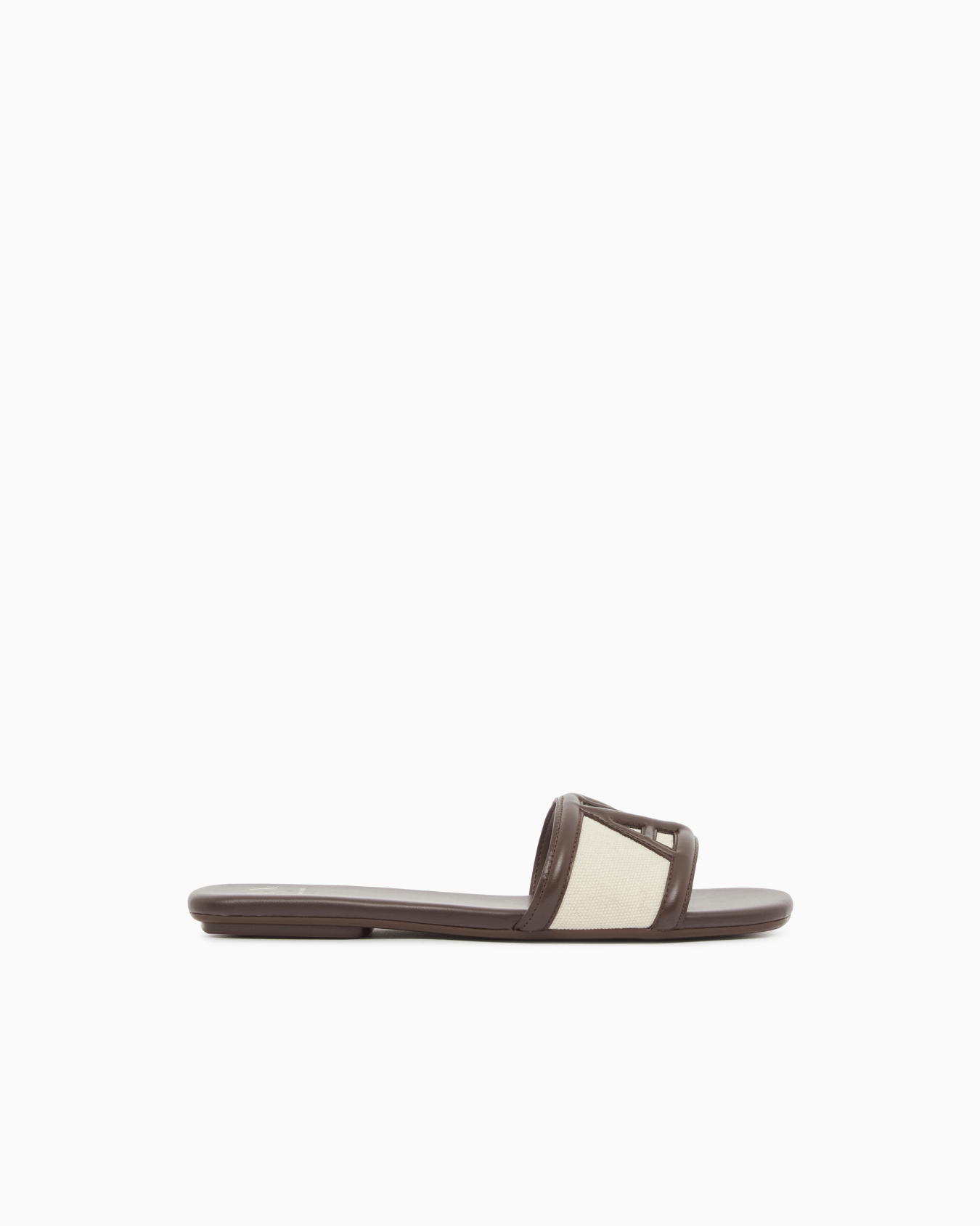 Sandalias planas de lona
