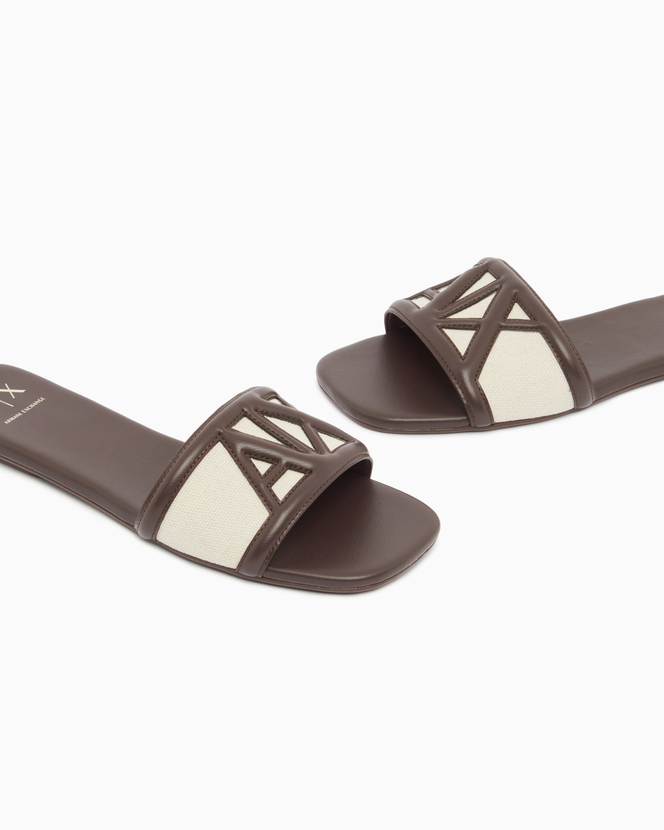 Sandalias planas de lona