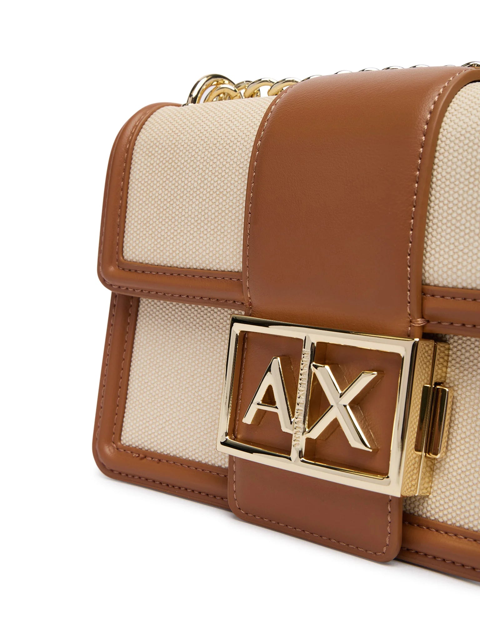Bolso bandolera insignia piel