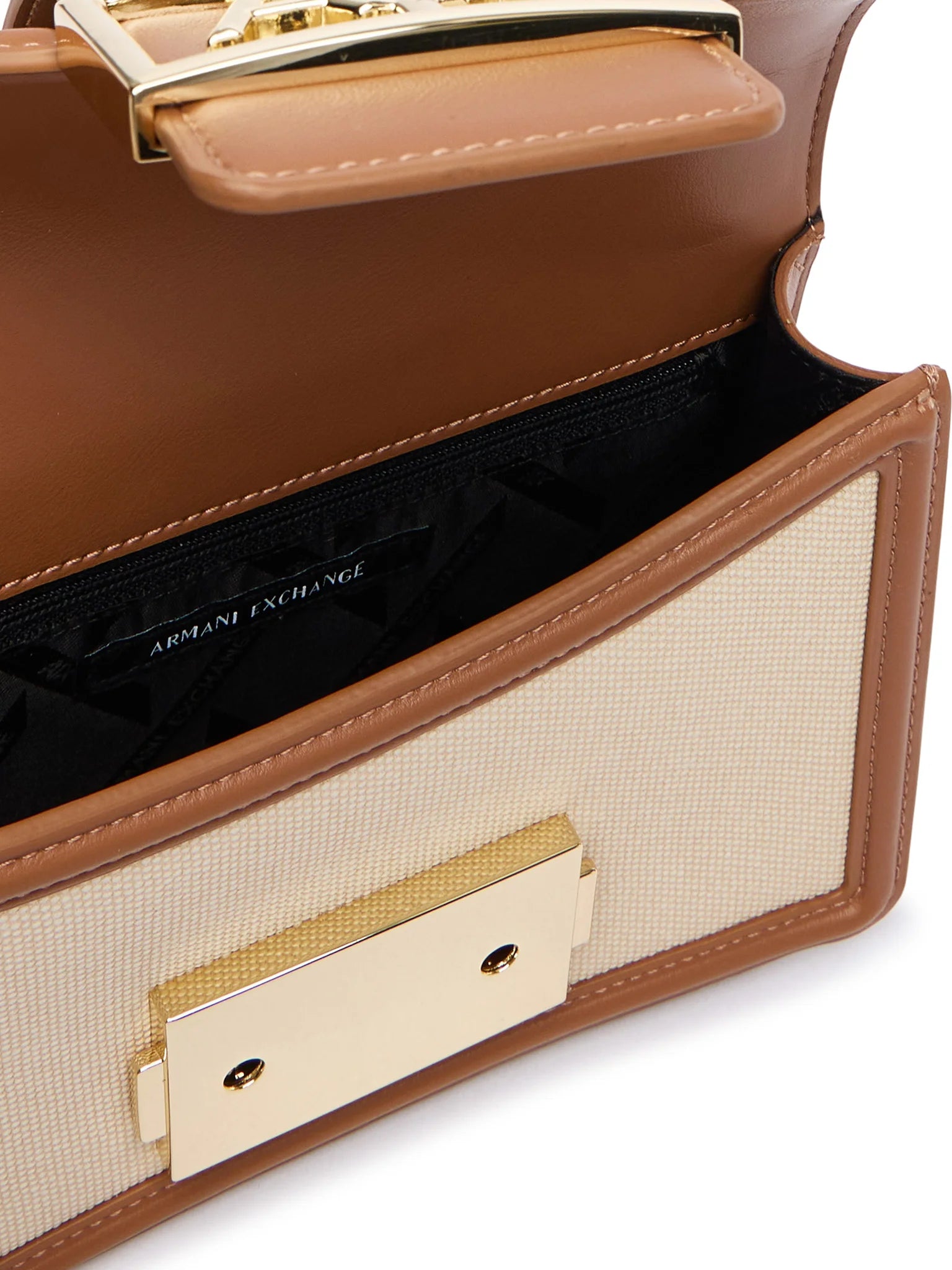Bolso bandolera insignia piel